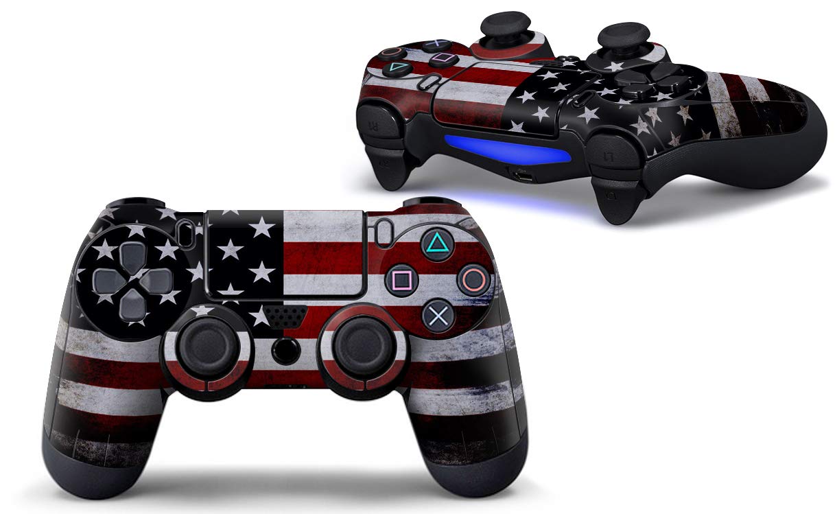 SKINOWN Custom Skin Sticker for Sony PlayStation 4 DualShock Wireless Controller - Protective Decal for Gaming, Personalization & Scratch Resistance - Perfect for PS4 Gamers, Collectors & Gift Giving
