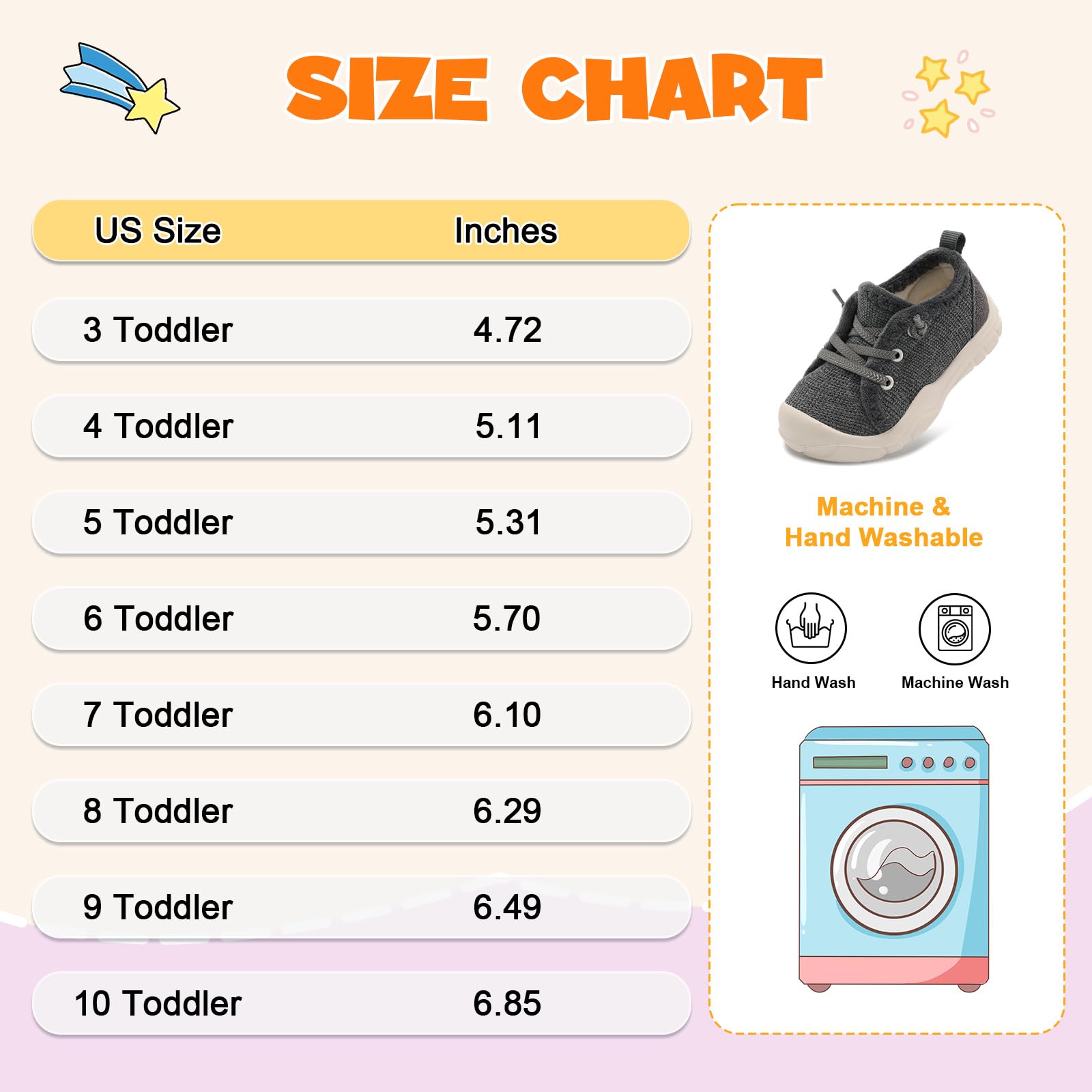 FEETCITY Wide Toddler Winter Shoes for Boys & Girls - Barefoot Style Slip-On Walking Shoes for Kids | Perfect for Indoor Play, Outdoor Adventures & Cold Weather Comfort
