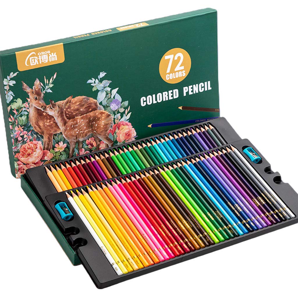 72 Colors Oil Painting Brush Set - Professional Oil Color Pencils for Artists, Sketching & Drawing Kit (48/72/120/150/200 Options) - Perfect for Canvas Painting, Art Classes & Creative Projects