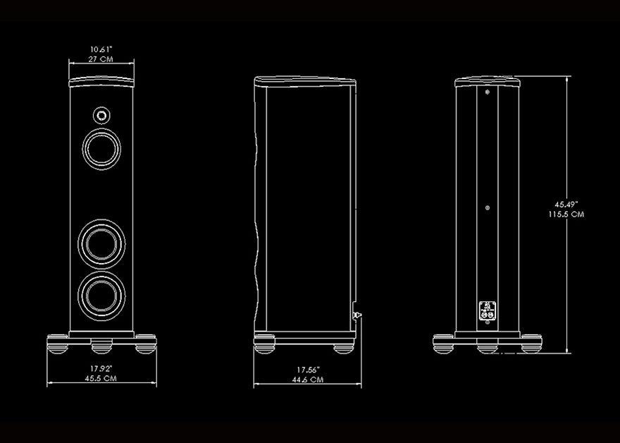 Magico M2 High-End Loudspeakers - Premium Audiophile Speakers for Home Theater & Music Listening - Perfect for Studios, Living Rooms & Hi-Fi Enthusiasts