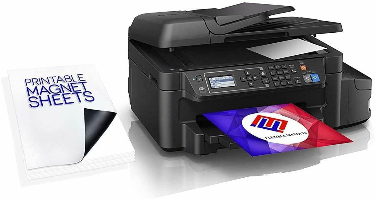 Premium Printable Magnetic Paper Sheets for Inkjet Printers - 8.5