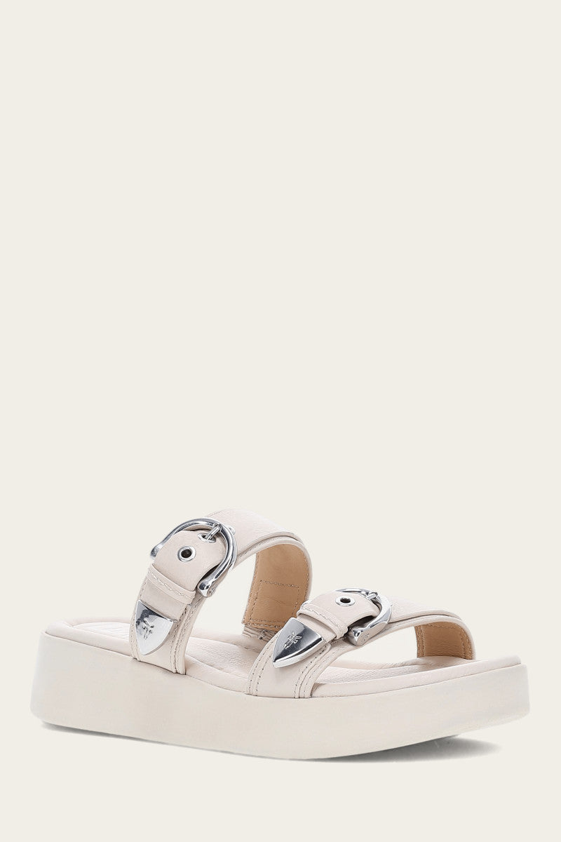 **Maya Buckle Sandal - Women's Comfortable Leather Strappy Sandals for Summer | Casual & Dressy Footwear for Beach, Travel, and Everyday Wear**