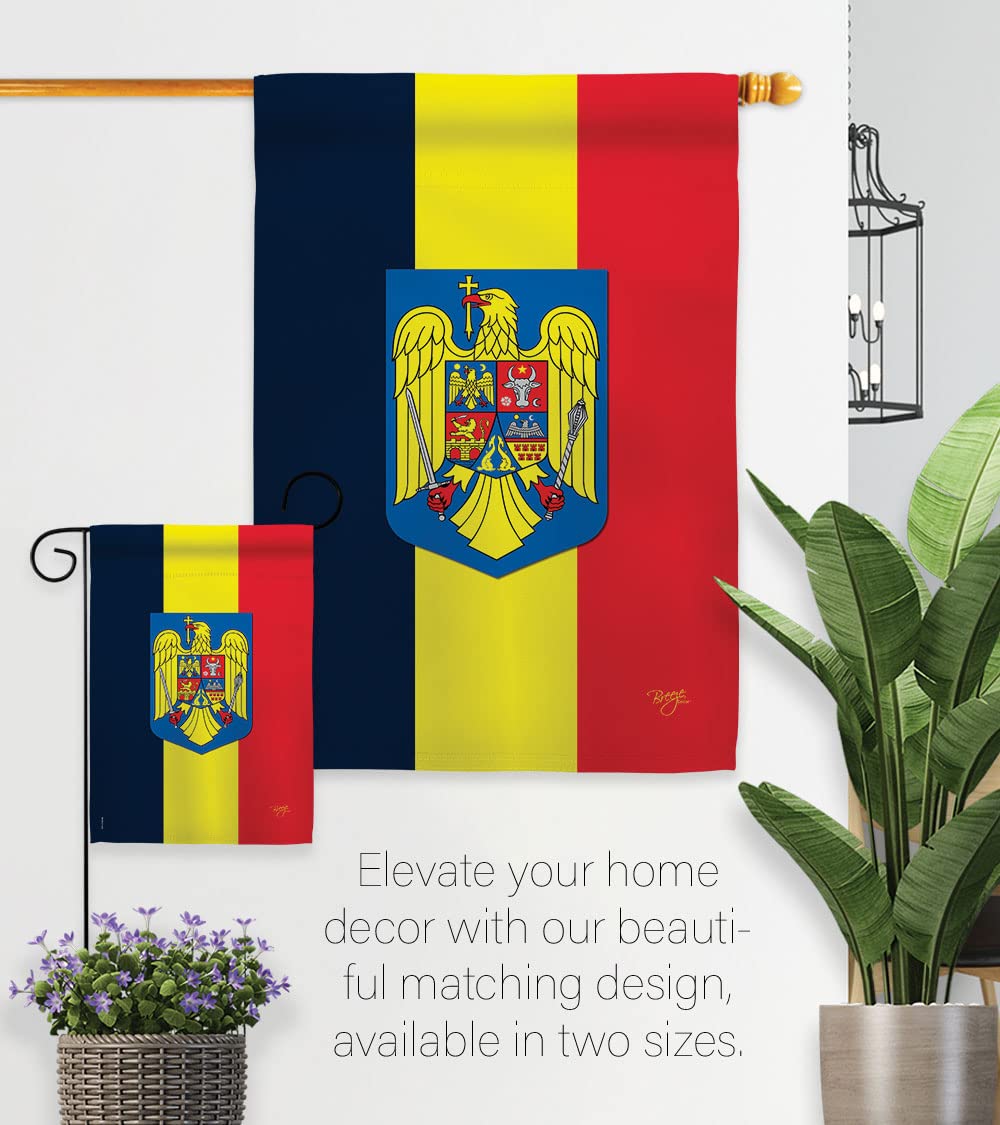 Romania National Flag Set 28x40