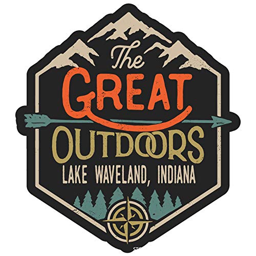 Lake Village Arkansas The Great Outdoors Design 4-Inch Fridge Magnet - Collectible Souvenir for Refrigerators, Lockers & Travel Memories