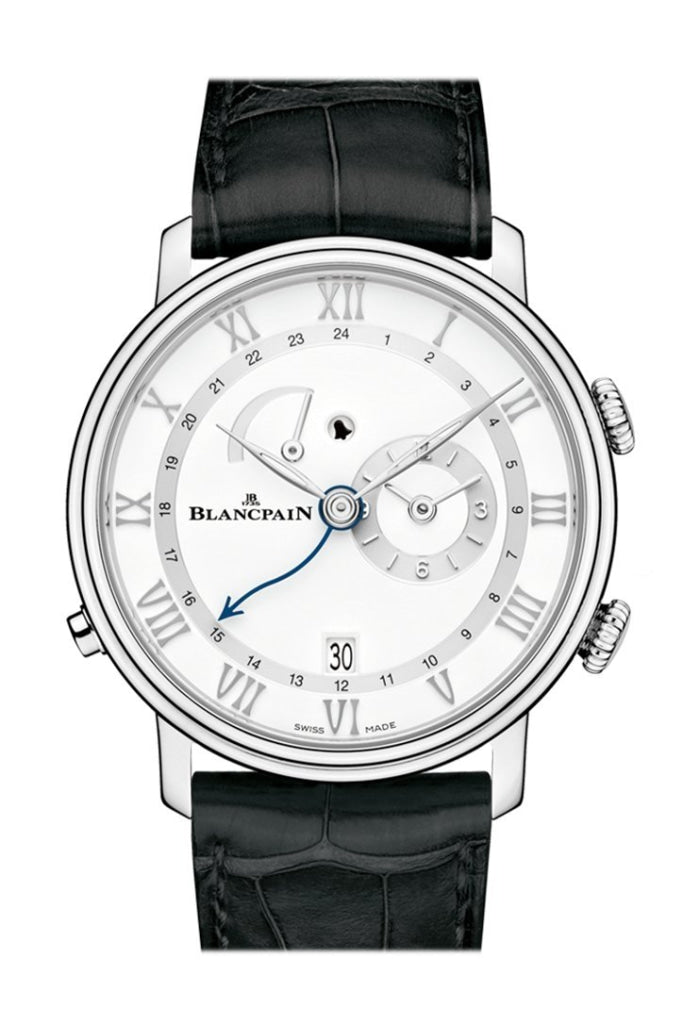 Blancpain Men's Luxury White Dial Watch 6640-1127-55B - Perfect for Business, Formal Events & Special Occasions