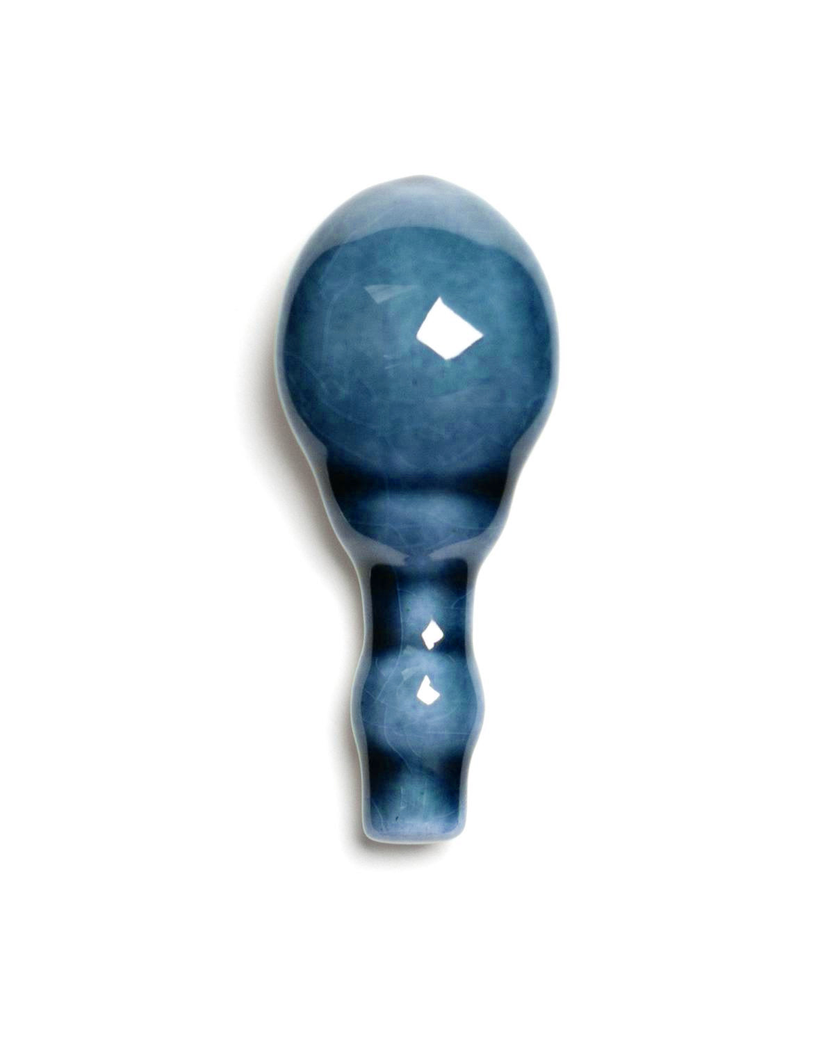 Kakel Bristol Corner Piece for Skirting Board in Crackled Blue - Perfect for Bathroom and Kitchen Tile Edging