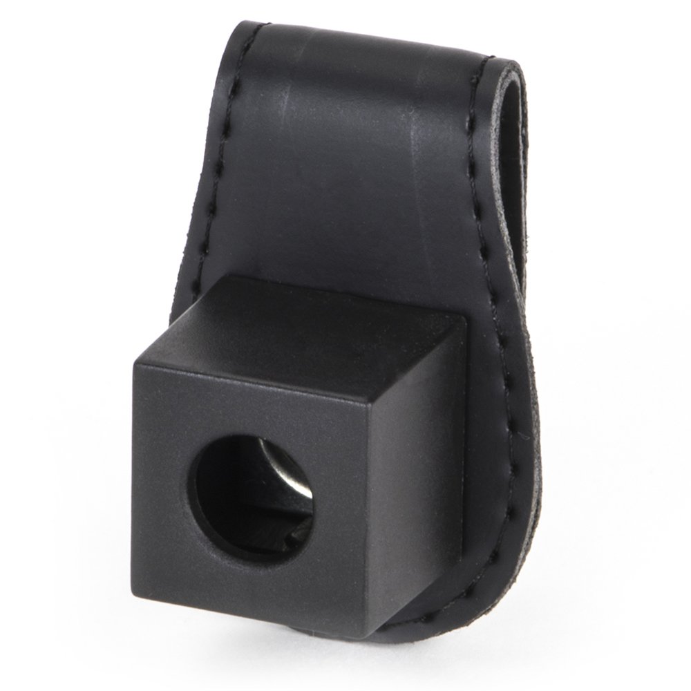 Premium FBS Magnetic Leather Pool Cue Chalk Holder with Detachable Belt Clip - Perfect for Billiards, Pool Games & Bar Accessories