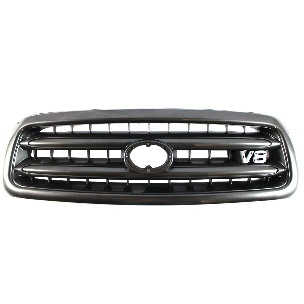 Perfit Liner Dark Gray Front Grille Grill for Toyota Sequoia SUV (2008-2022) - OEM Replacement Part #TO1200242 531000C030E0 - Perfect for Off-Roading & Car Customization
