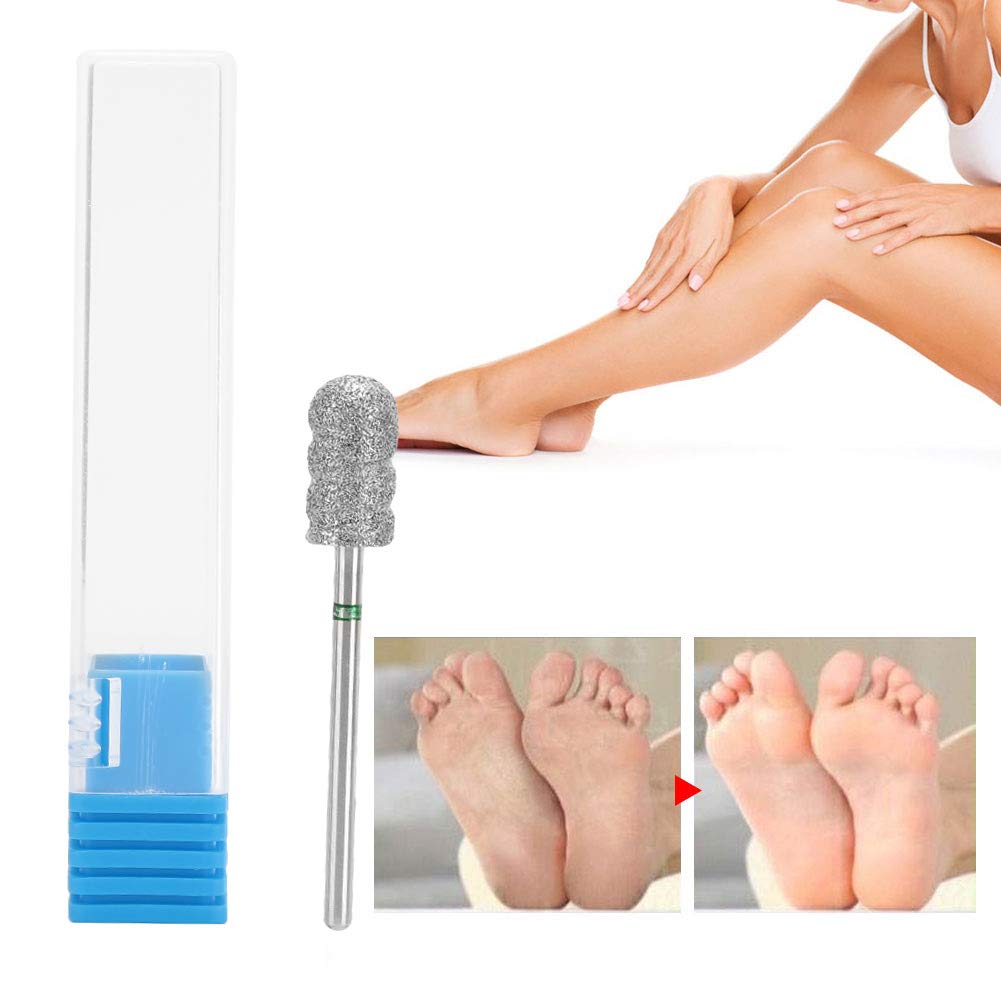 Professional Stainless Steel Nail Drill Bits for Acrylic & Gel Nails - Pedicure Foot Callus Remover & Polishing Heads - Compatible with Electric Manicure Machines - Perfect for Home Salon & Professional Use (B1) - Ideal for Nail Art, Salon Services & DIY Manicures