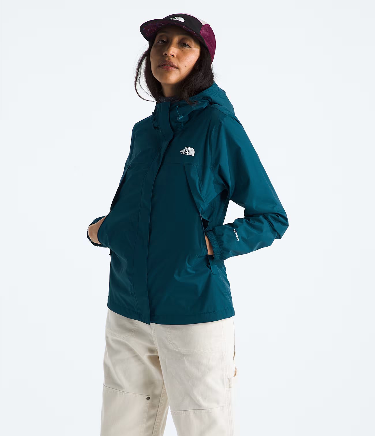 Antora Women's Jacket - Lightweight Waterproof Windbreaker for Outdoor Hiking & Travel | NF0A7QEU
