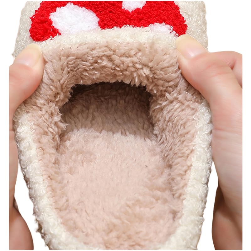 Non-Slip Fluffy Slides Slippers for Women & Men - Indoor/Outdoor Open Toe Comfort with Cute Smile Face Design - Perfect for Home, Lounge, Beach & Poolside Wear