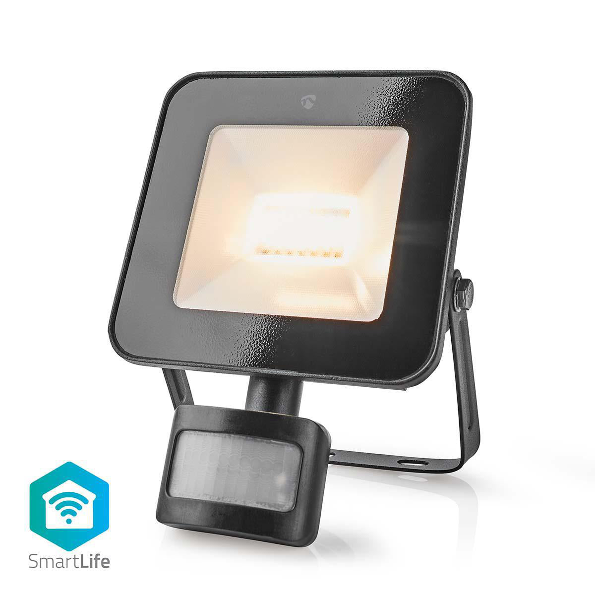 SmartLife LED Motion Sensor Flood Light - Outdoor Security Lighting for Home, Garage, and Garden - Weatherproof & Energy-Efficient