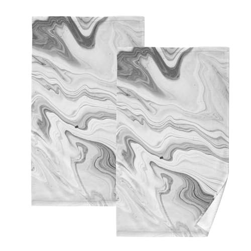 Abstract White Gray Marble