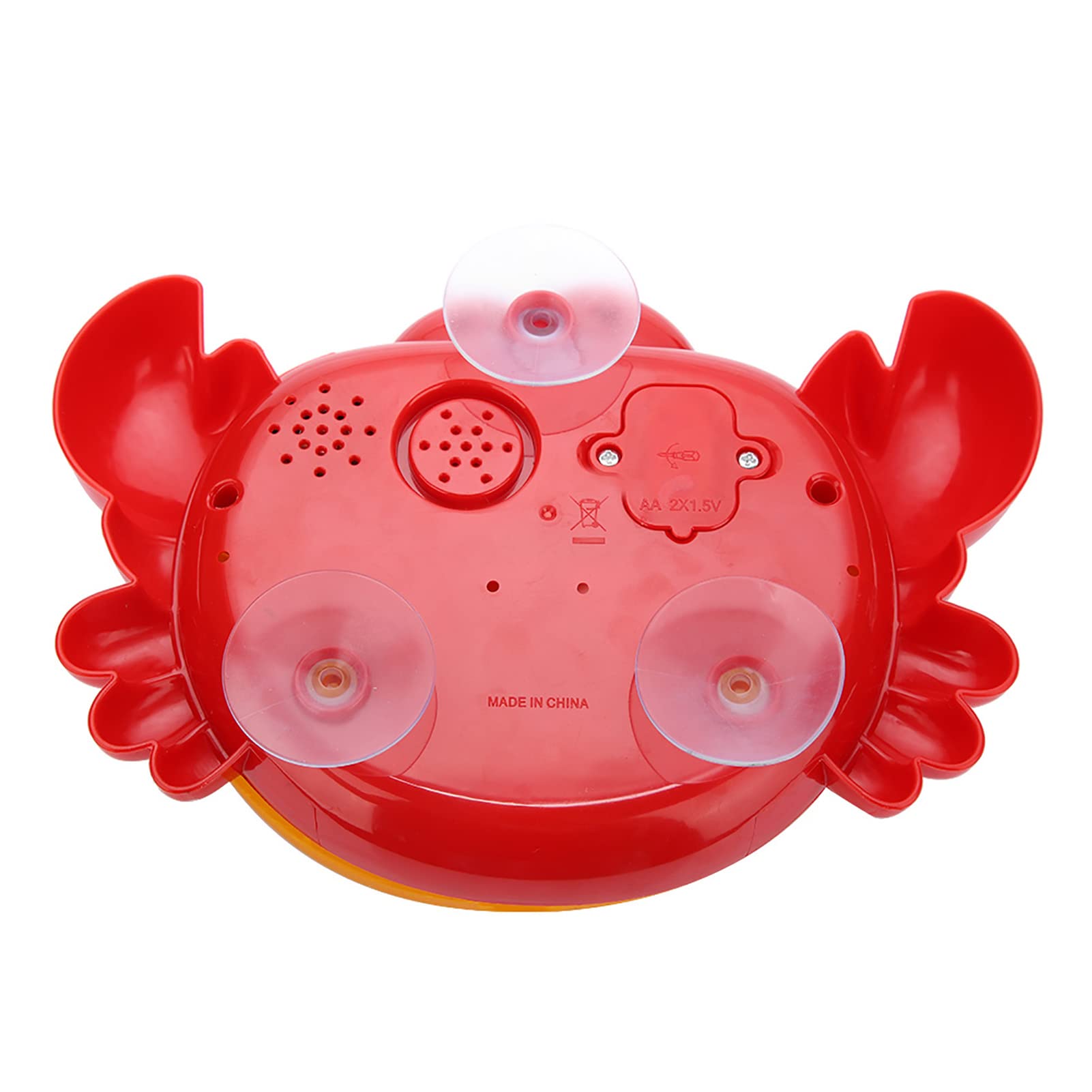 Automatic Crab Bubble Blower Toy for Kids - 12 Baby Songs, Fun Bath & Shower Toy for Toddlers - Perfect for Pool Parties, Beach Days & Bathtime Play