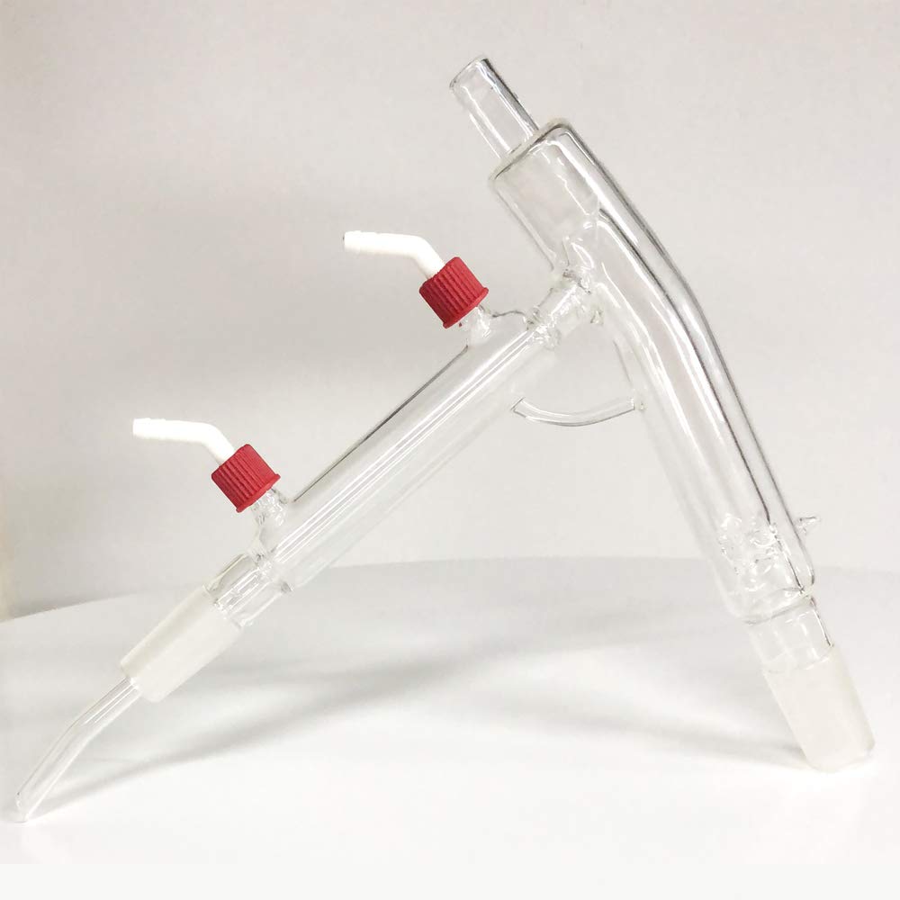 HNZXIB 2L Heavy Wall Short Path Vacuum Jacketed Distillation Head - Essential for Essential Oil Extraction, CBD Purification & Home Chemistry Labs