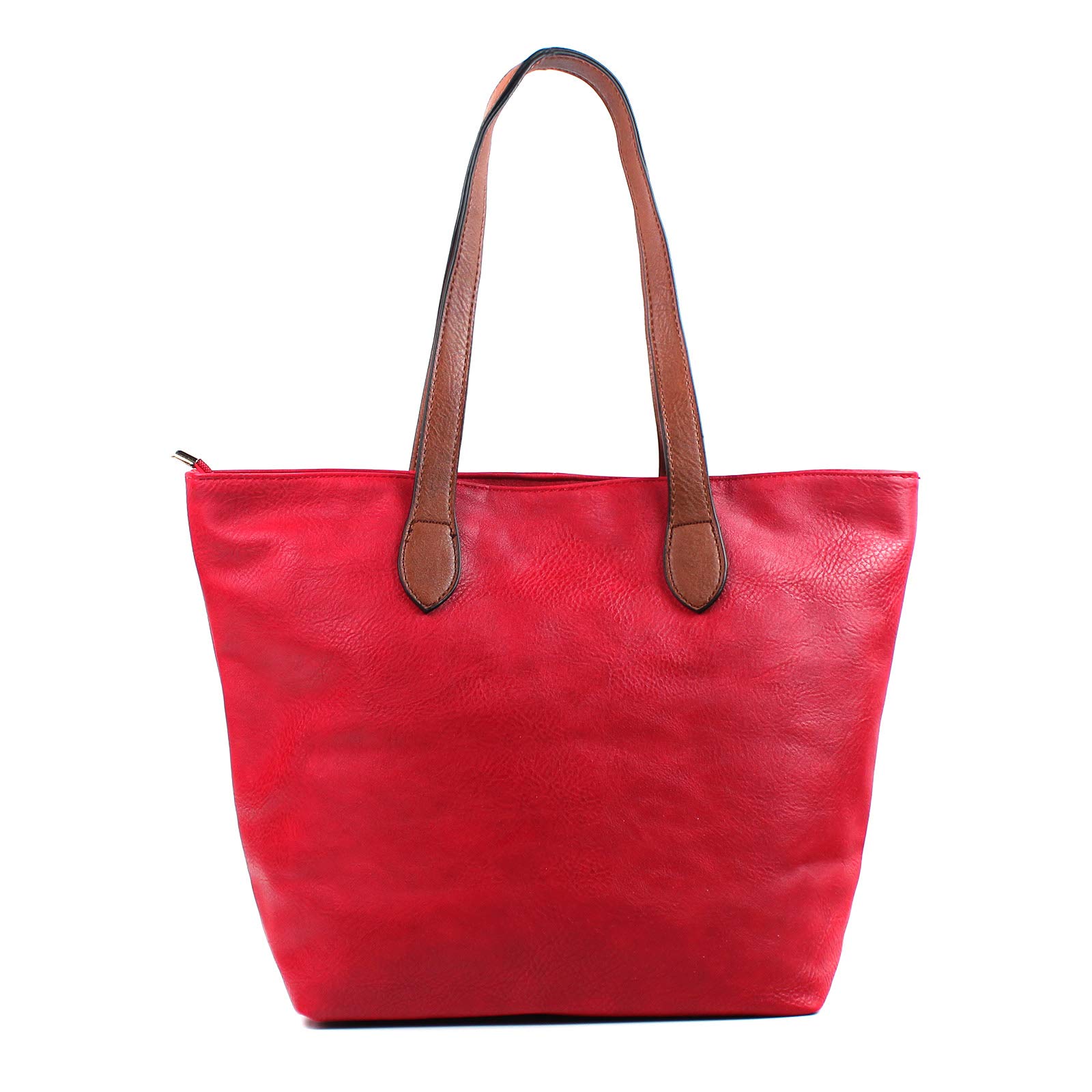 AOSSTA Women's Tote Bag - Stylish Faux Leather Designer Handbag, Lightweight Shoulder Bag for Work, Travel & Shopping | Perfect Everyday Purse for Women