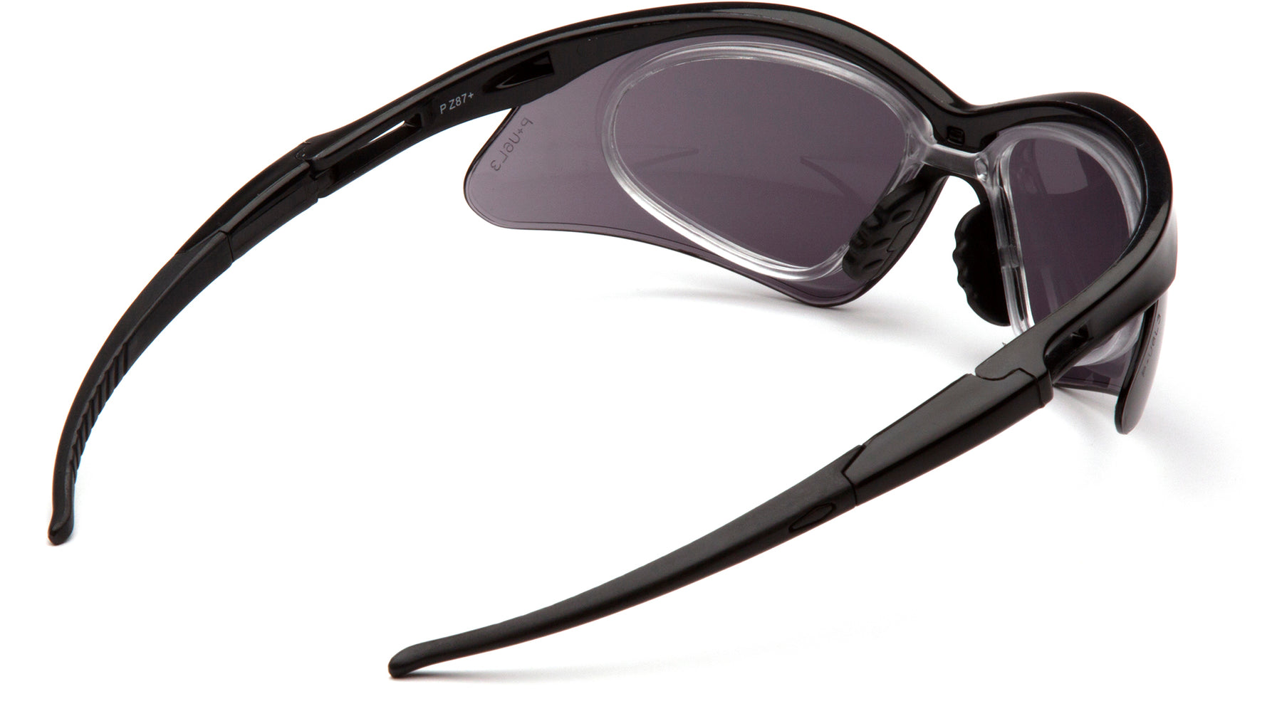 Pyramex PMXTREME® Safety Glasses - Grey with Rx Insert - ANSI Z87.1 Certified for Construction, Woodworking & DIY Projects