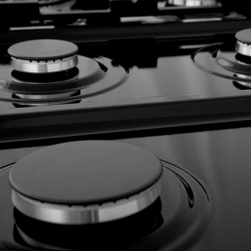 ZLINE 36 Inch 6-Burner Gas Rangetop with Porcelain Cooktop in Satin Stainless Steel - Professional Grade Stove for Home Kitchen, Restaurant & Outdoor Cooking (Model RTS 36)
