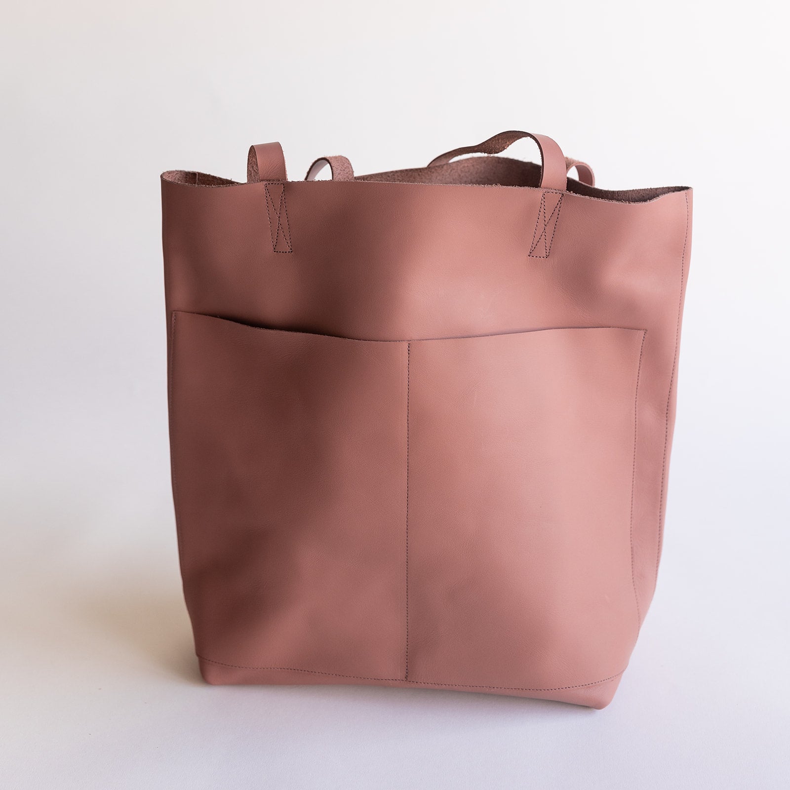 Premium Genuine Leather Tote Bag for Women - Rosewood Brown - Stylish & Durable Handbag for Work, Travel & Everyday Use
