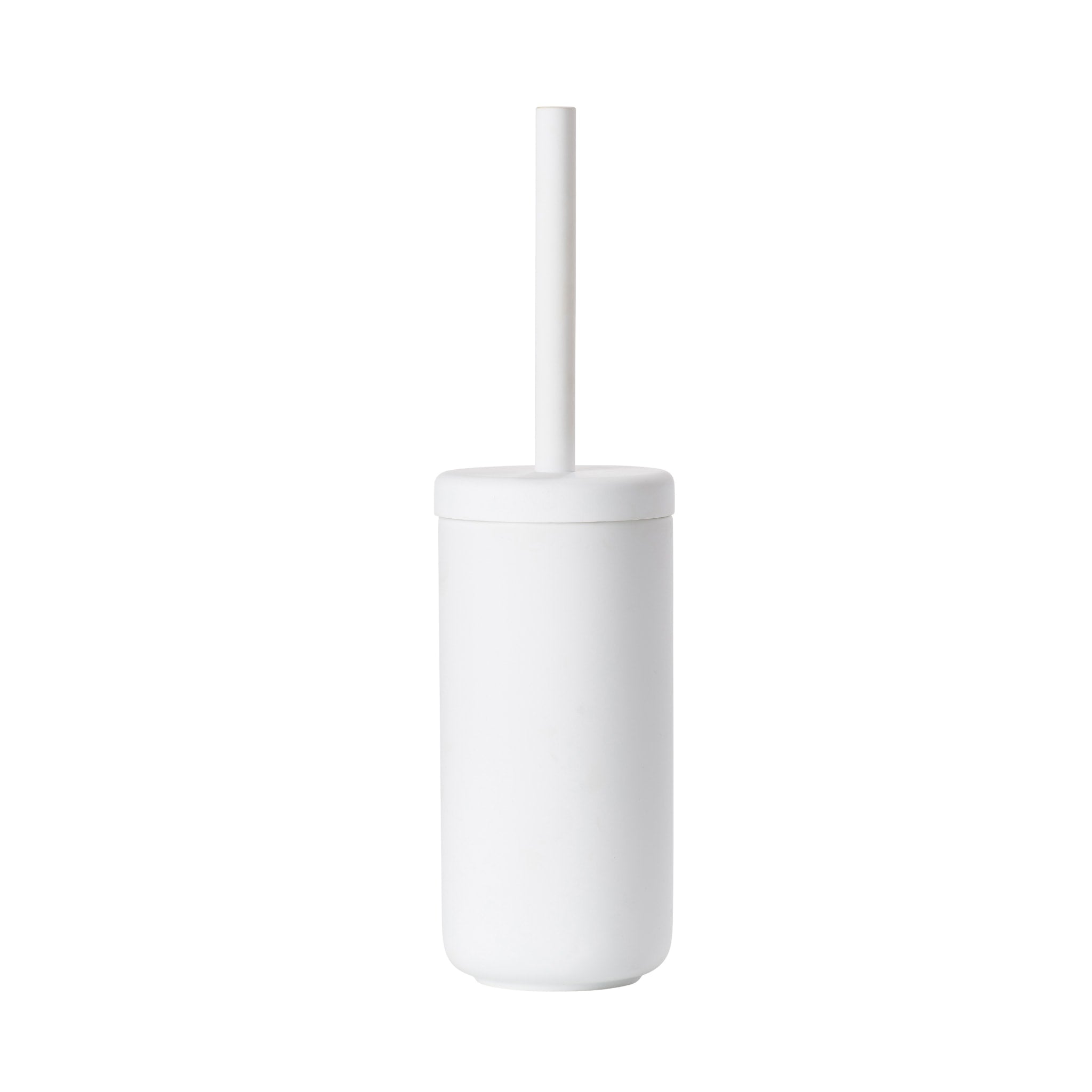 ZONE DENMARK Ume Toilet Brush - White Hygienic Bathroom Cleaning Tool for Home, Hotel & Office Use