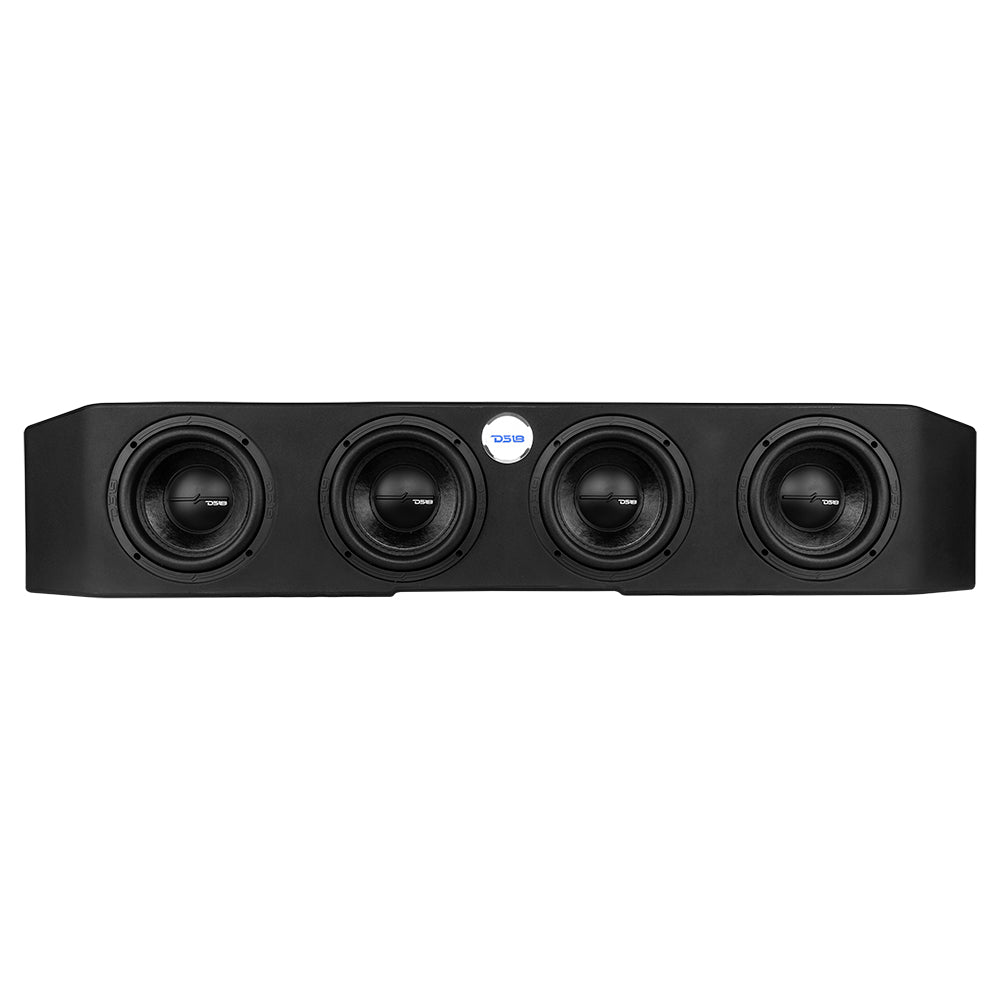 Under Seat Subwoofer Enclosure 4 x 6.5 Sealed for Jeep JT Gladiator - Perfect for Car Audio Upgrades & Off-Road Adventures