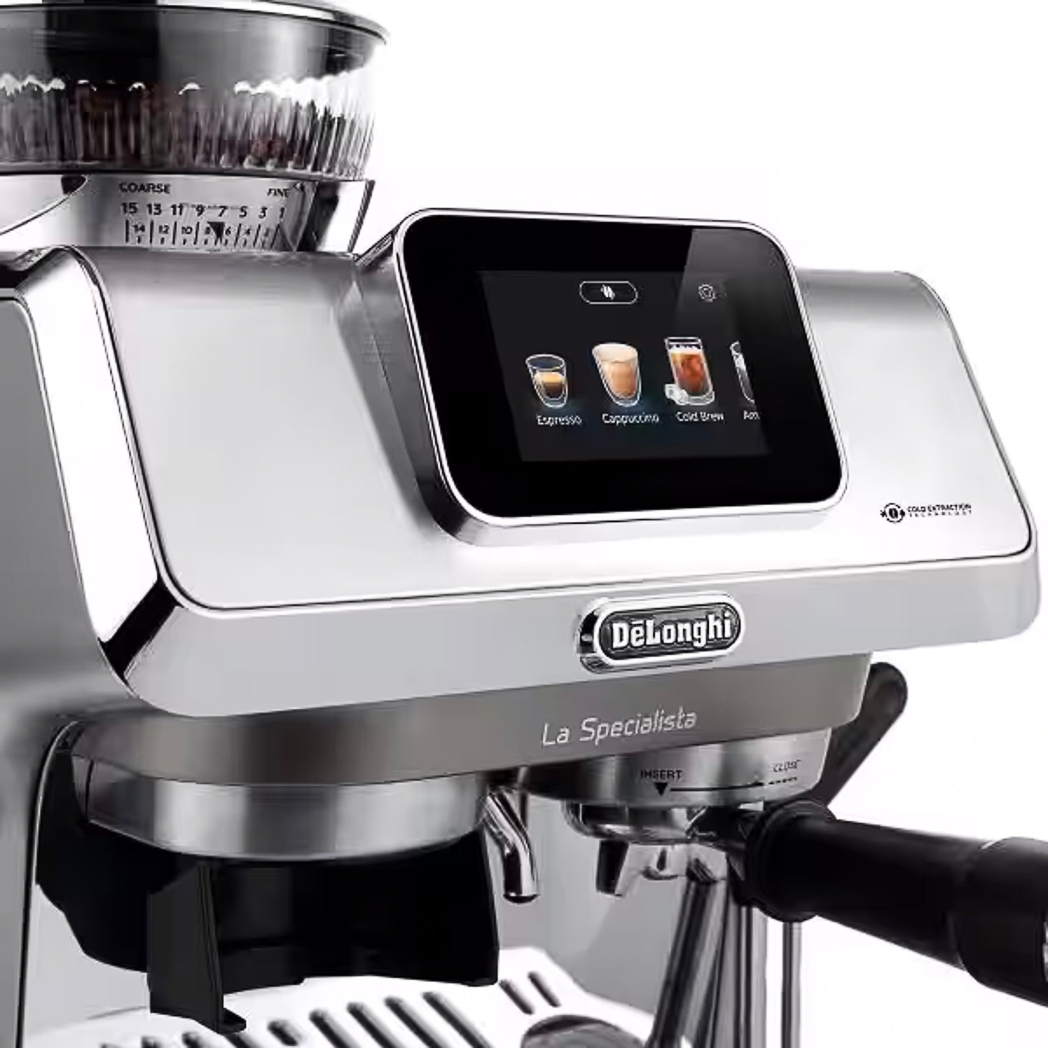 DeLonghi La Specialista Touch Espresso Machine EC9455M - Professional Coffee Maker for Home Baristas, Perfect for Latte & Cappuccino Lovers