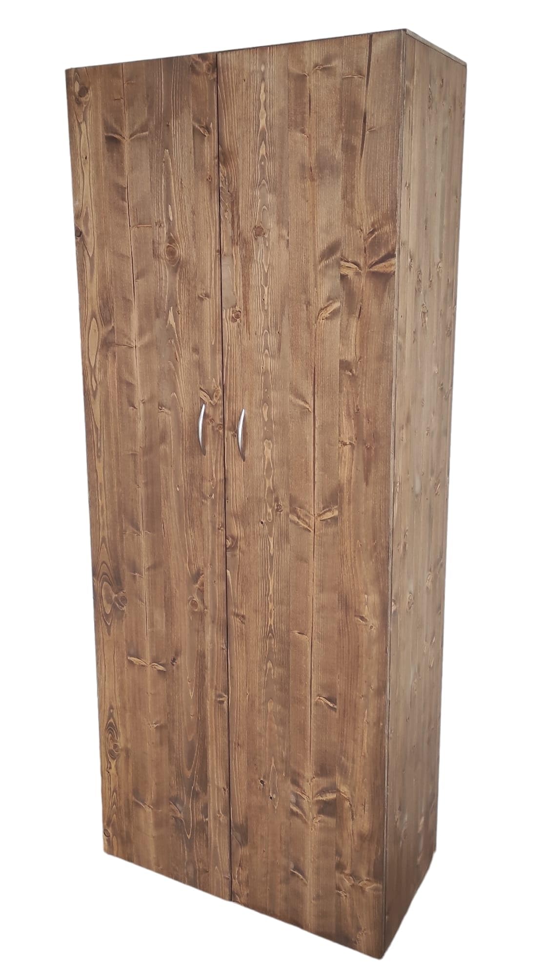 80x40x200 cm Solid Wood Storage Cabinet - Multi-Purpose Office & Outdoor Organizer with Custom Size Options | Perfect for Home, Office, Garage & Garden Storage
