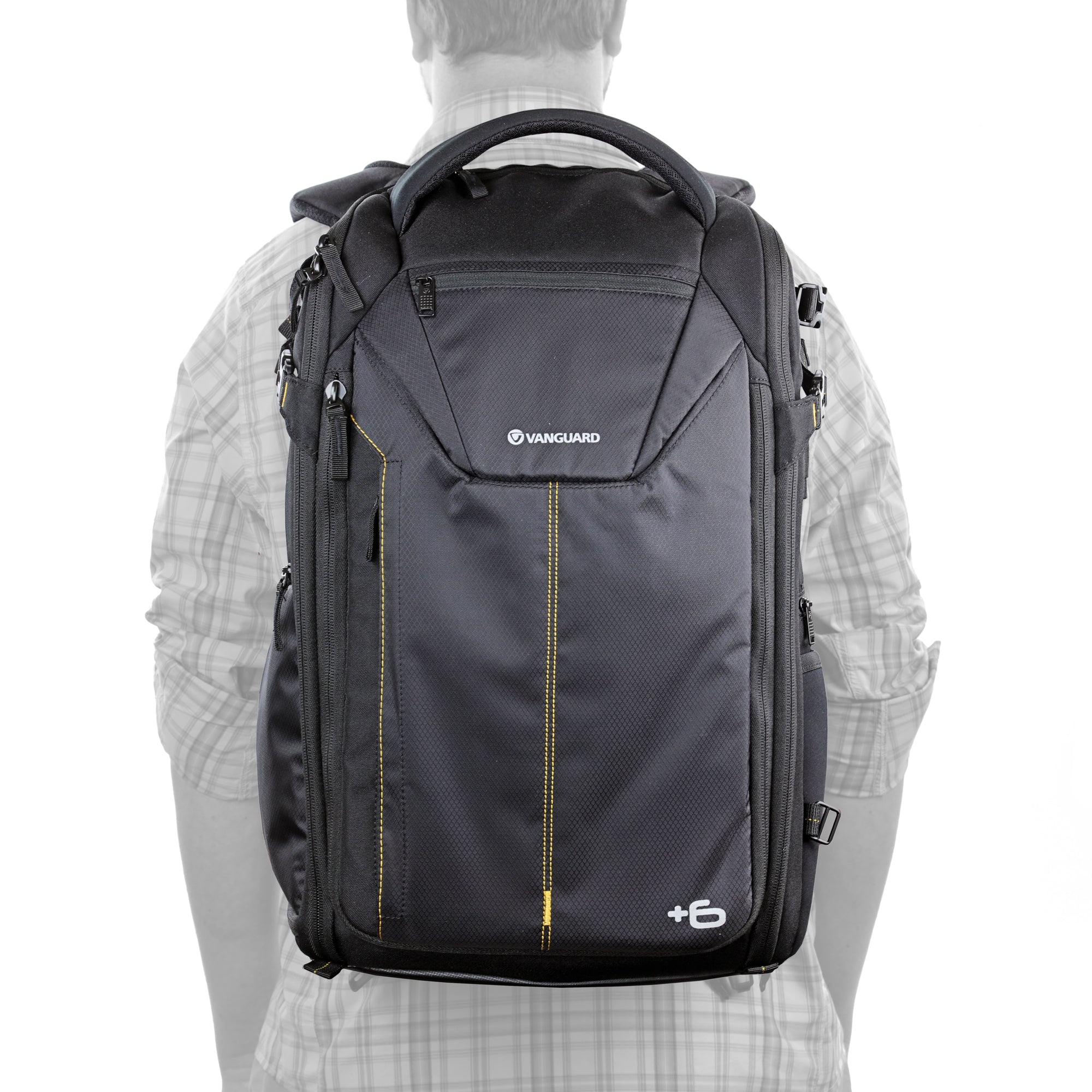 Alta Rise 48 DSLR Camera Backpack for Photographers - Waterproof & Durable Black Camera Bag for Travel, Hiking & Outdoor Photography Gear Storage