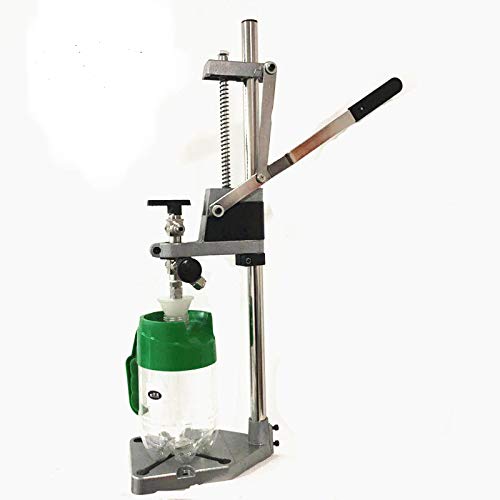 DYRABREST Counter Pressure Bottle Filler - Stainless Steel Beer & Wine Bottling Tool - Manual Liquid Filling Machine for Glass, Plastic, and Convoluted Bottles - Perfect for Homebrewing, Craft Beer, and Winemaking