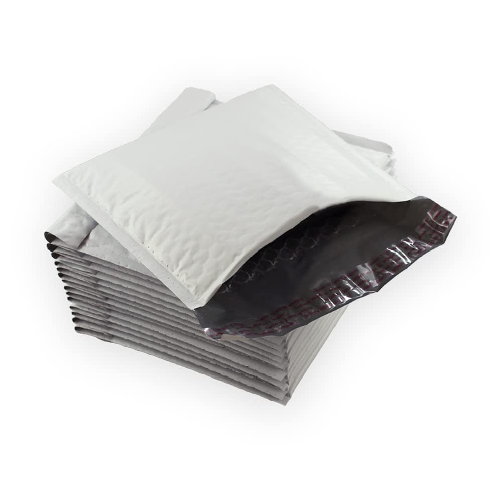 300 Eco-Friendly Self-Sealing Bubble Mailers 7.25