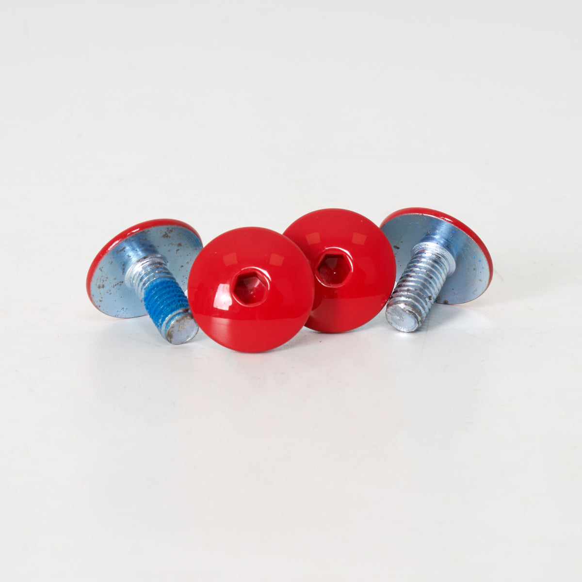 Gawds Cuff Screw Set - Red | Premium Skateboard Hardware | Perfect for Skateboard Maintenance & Customization