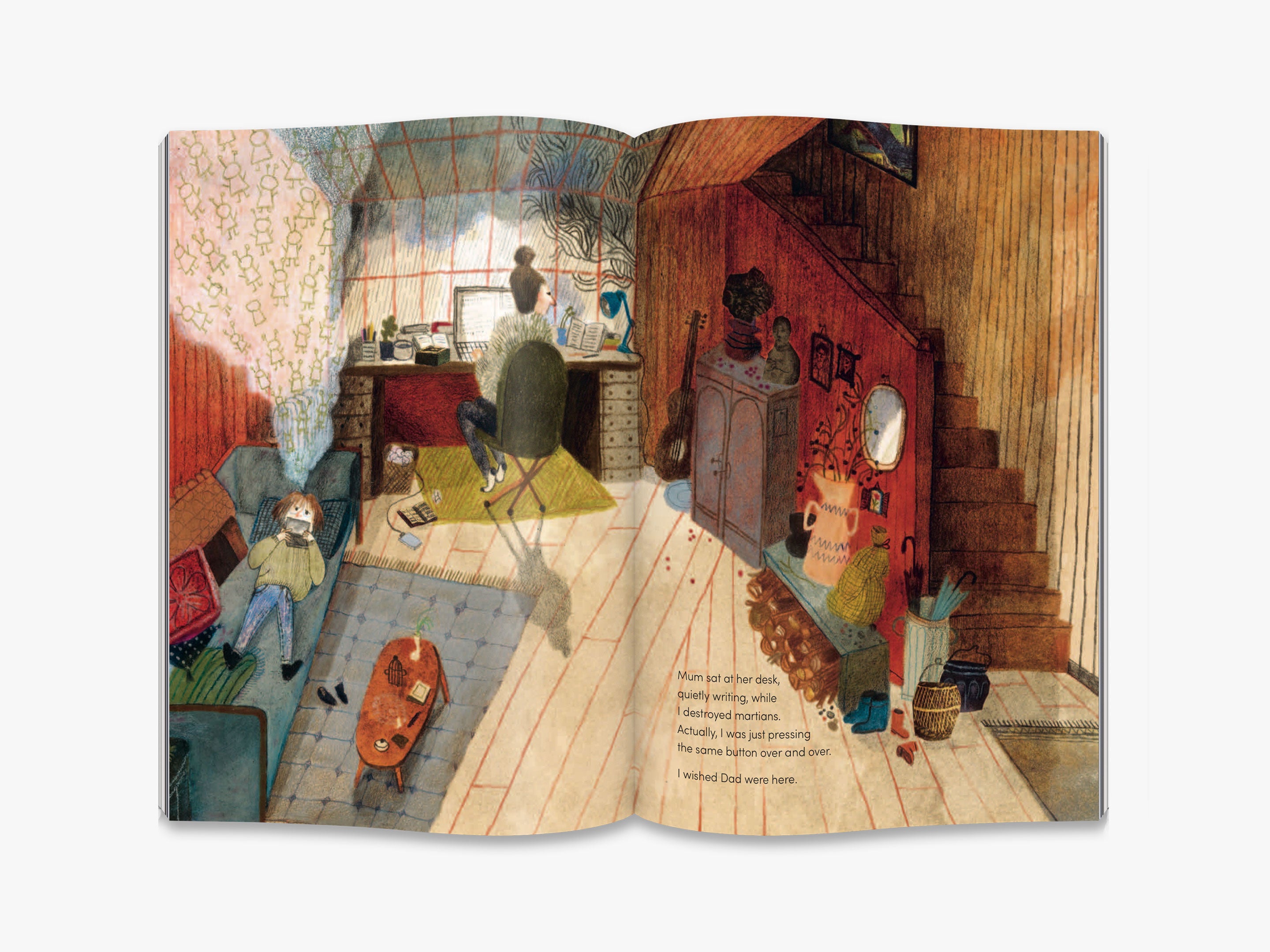 On A Magical Do Nothing Day - Children's Picture Book About Relaxation & Imagination | Perfect for Bedtime Stories, Family Reading & Quiet Time Activities