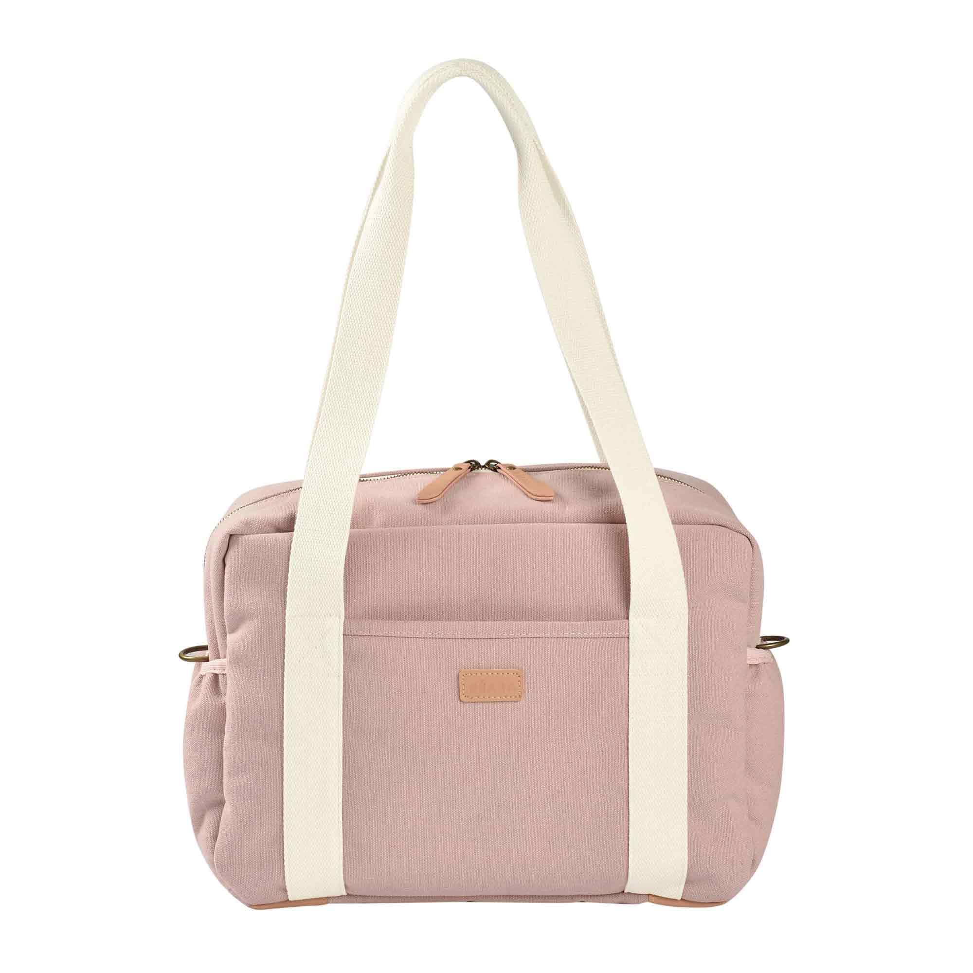 Beaba Paris Large Capacity Baby Diaper Bag - Waterproof Travel Diaper Backpack with Adjustable Strap for Stroller | Perfect for Newborn Essentials, Daycare, Family Outings & Travel