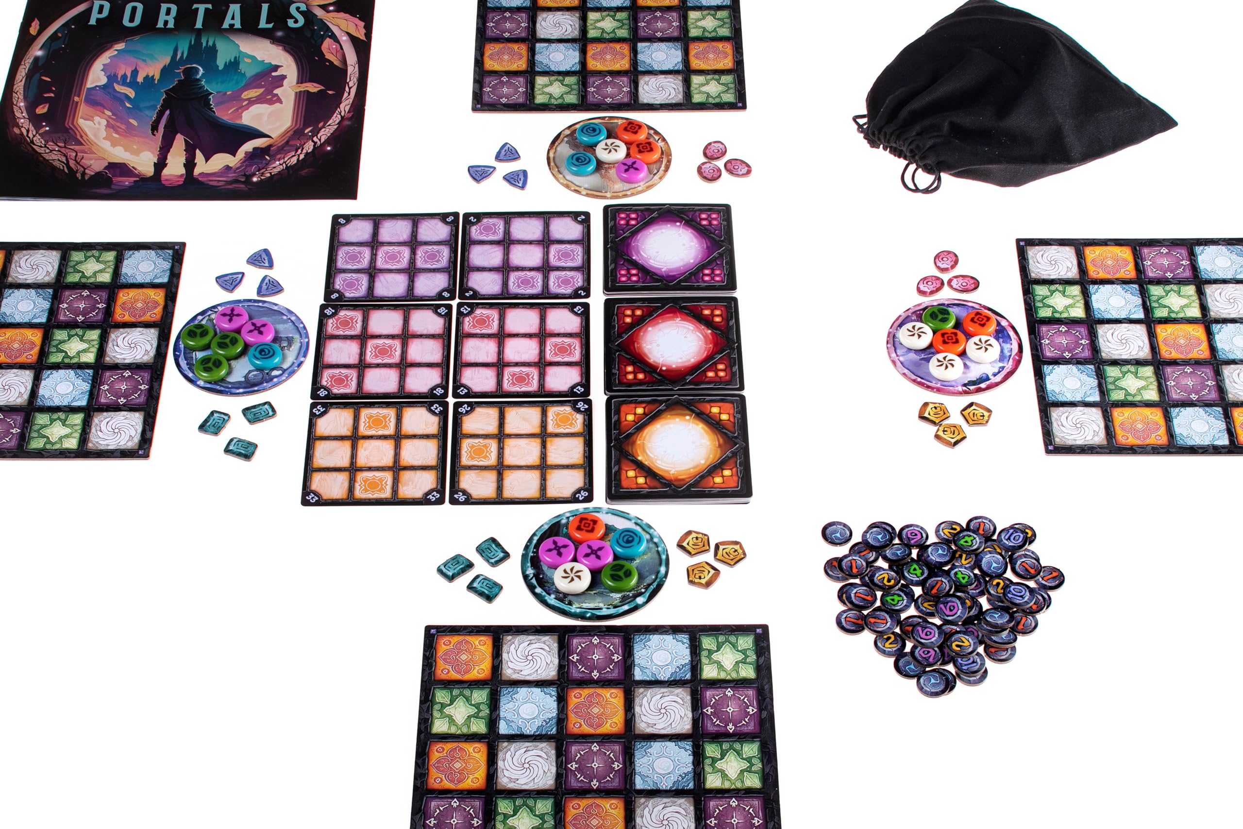 Portals - Strategic Board Game for Adults & Families - English Edition by Crowd Games - Perfect for Game Nights & Parties