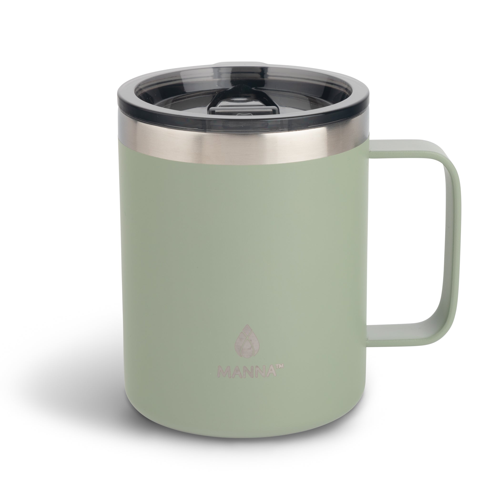 12 oz Bluff Mug - Durable Ceramic Coffee Cup with Handle, Perfect for Hot & Cold Drinks - Ideal for Home, Office, Camping & Gifts