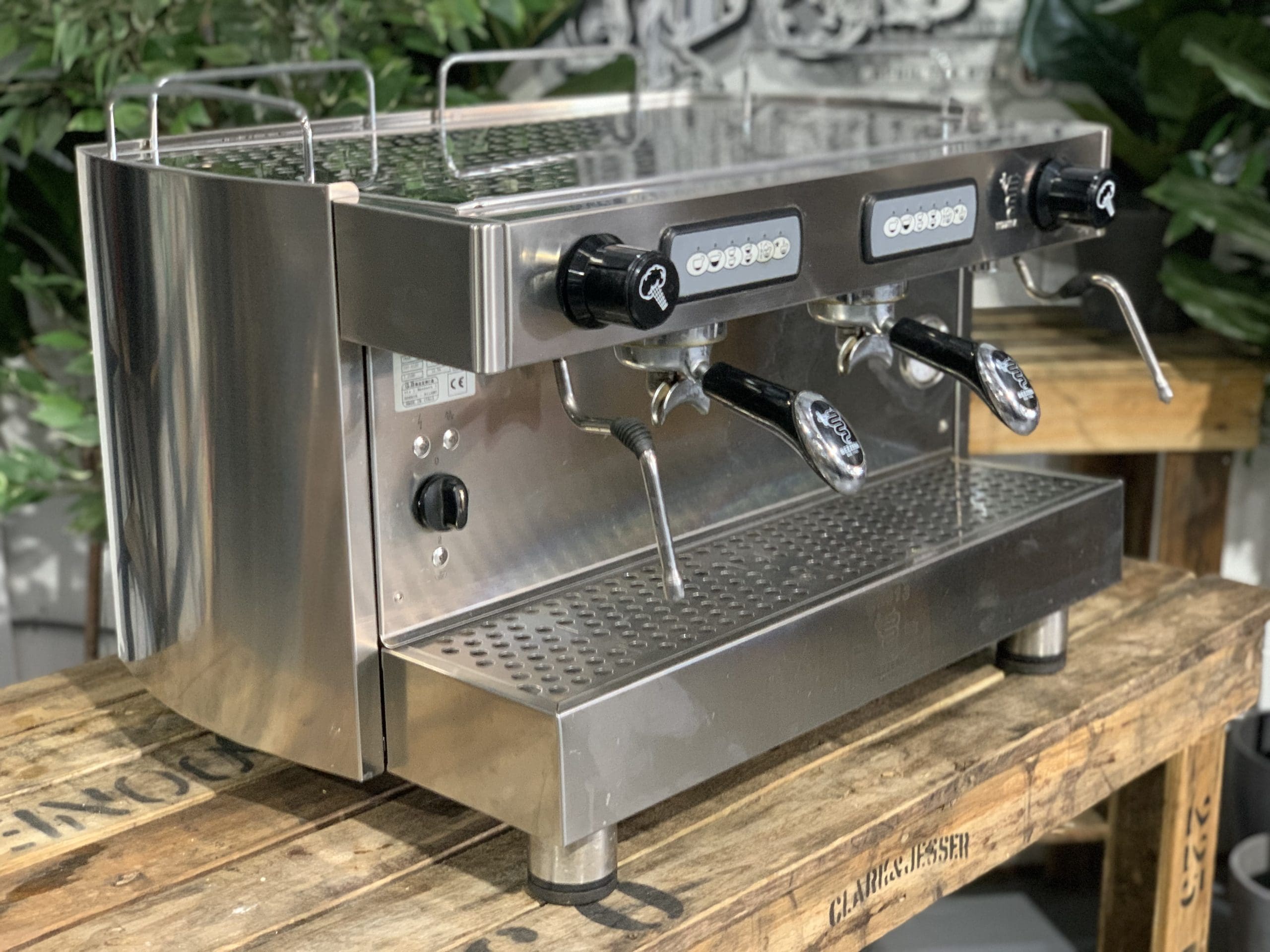 Bezerra B2013 Commercial 2 Group Espresso Coffee Machine - Stainless Steel, High Performance for Cafes & Restaurants - Perfect for Baristas & Coffee Shops