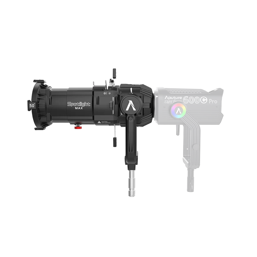 Aputure Spotlight Max Kit with 50° Lens - Professional LED Lighting for Photography, Videography & Film Production - Perfect for Studio, YouTube & Live Streaming