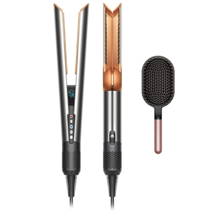Dyson Airstrait Hair Straightener in Persian Blue | HT01 | Professional Salon-Grade Styling for Smooth, Frizz-Free Hair at Home