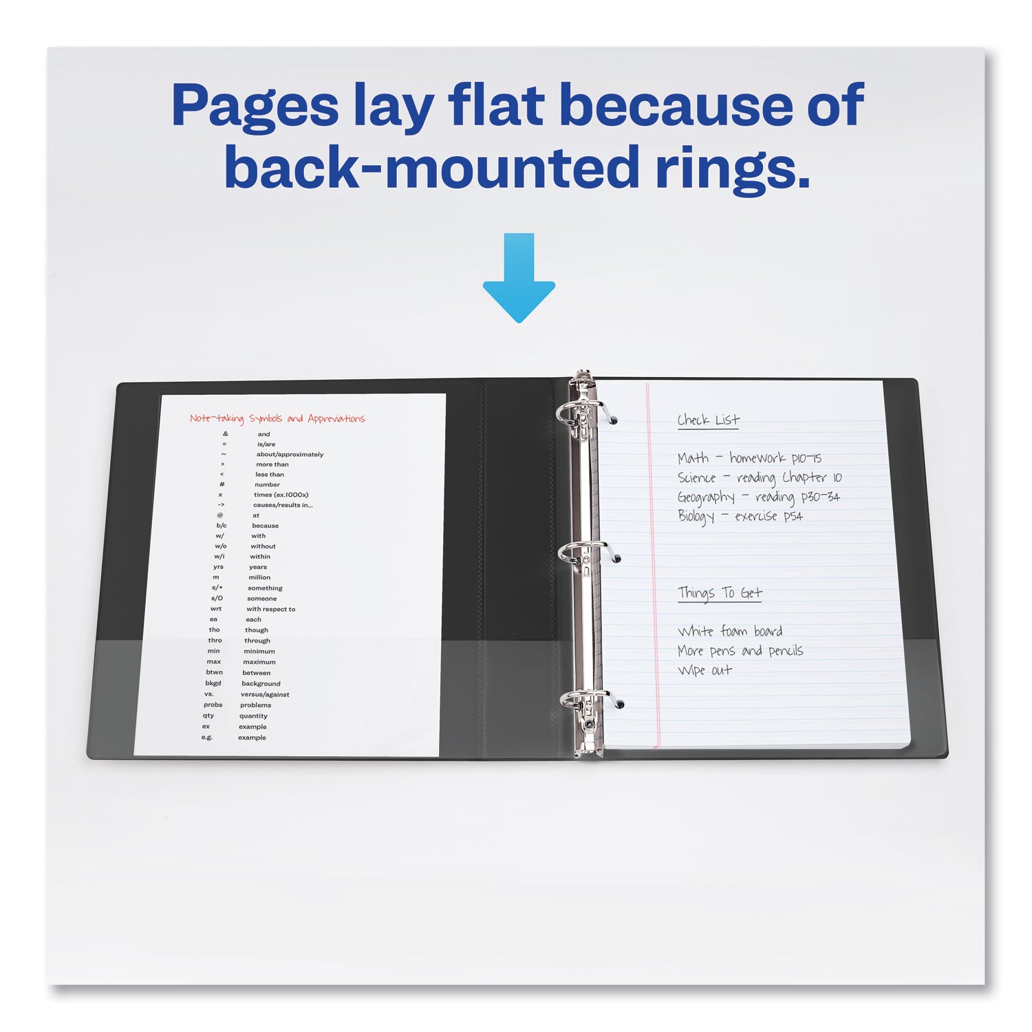 Avery® Durable 3-Ring Binder with DuraHinge™, 1.5