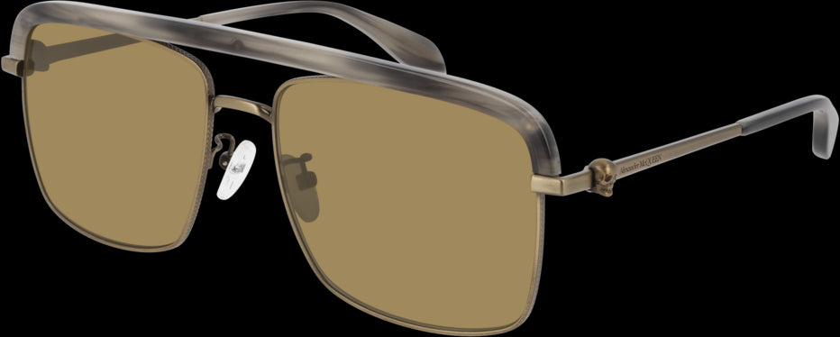 Alexander McQueen AM0258S Sunglasses - Luxury Designer Shades for Men & Women | Perfect for Outdoor Activities, Travel & Fashion Accessories