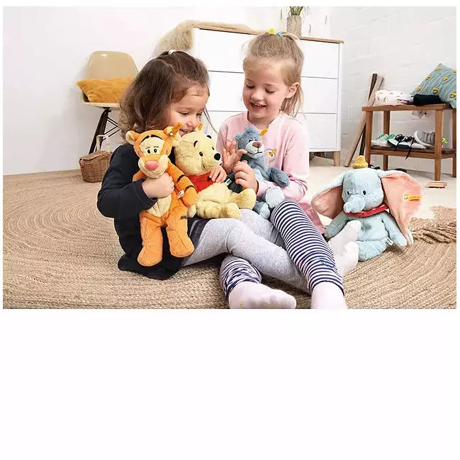 Steiff Bouncy Tigger Plush Toy - Soft & Cuddly Stuffed Animal for Kids & Collectors | Perfect for Gifts, Nursery Decor, and Disney Fans