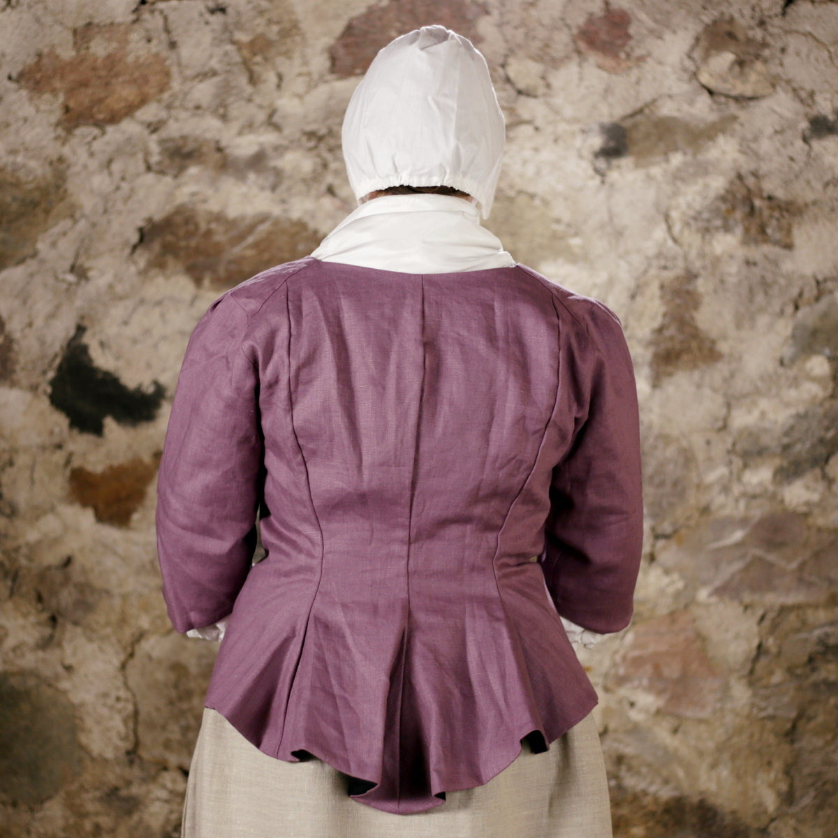 Women's Long Sleeve Linen Blouse - Breathable Solid Color Tops for Work, Office & Casual Wear