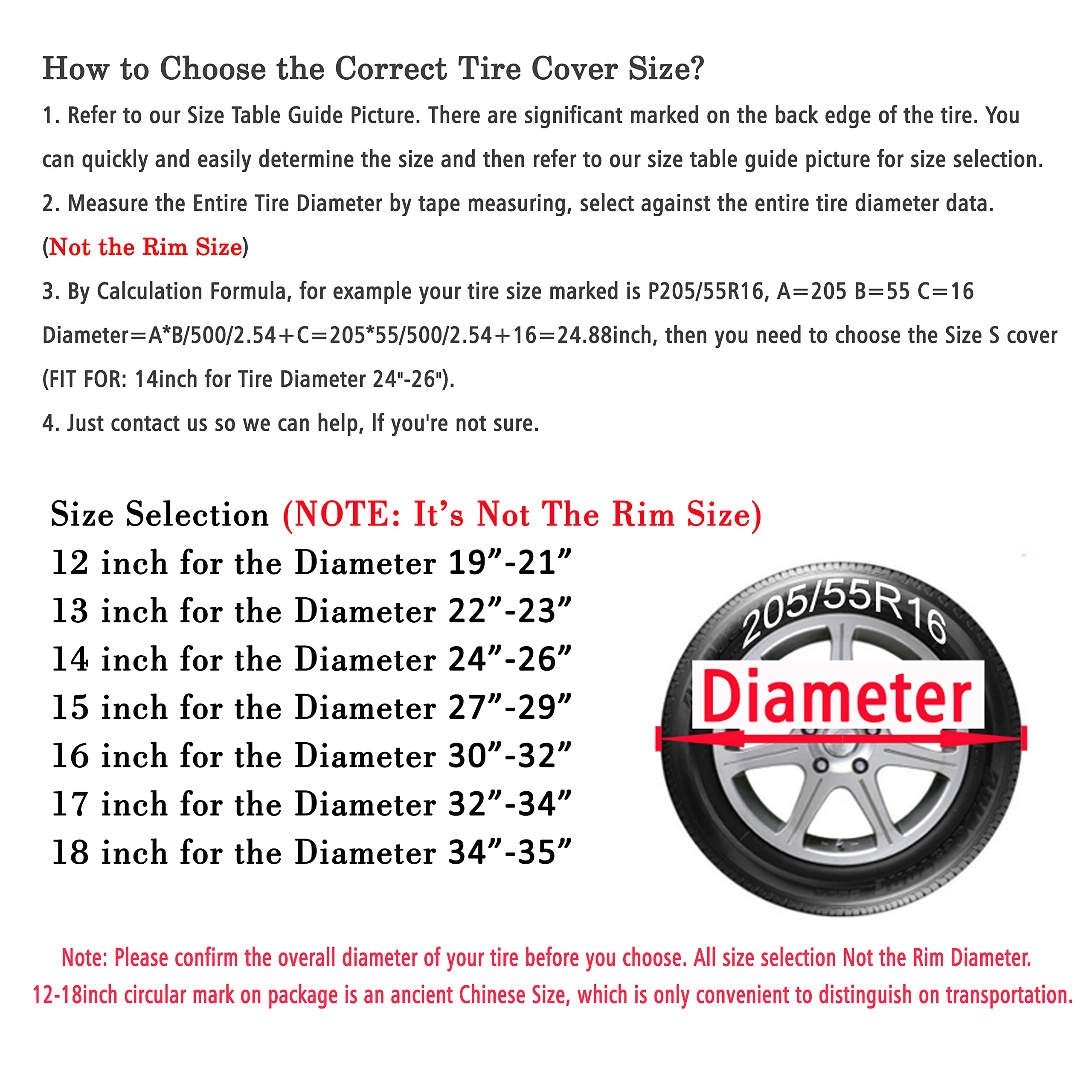 Moonet Universal PVC Leather Spare Tire Cover for Cars, Trucks, SUVs, RVs & Trailers - Waterproof & UV Resistant (Fits 27-29 Inch Wheels, Black) - Perfect for Outdoor Adventures, Camping & Road Trips