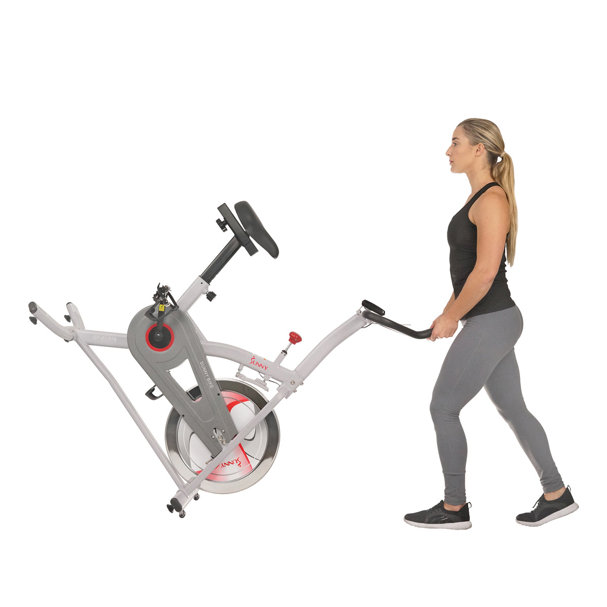 Premium Magnetic Resistance Indoor Cycling Exercise Bike - Silent & Smooth Home Workout for Cardio & Strength Training - Perfect for Home Gym, Fitness Enthusiasts & Spin Classes