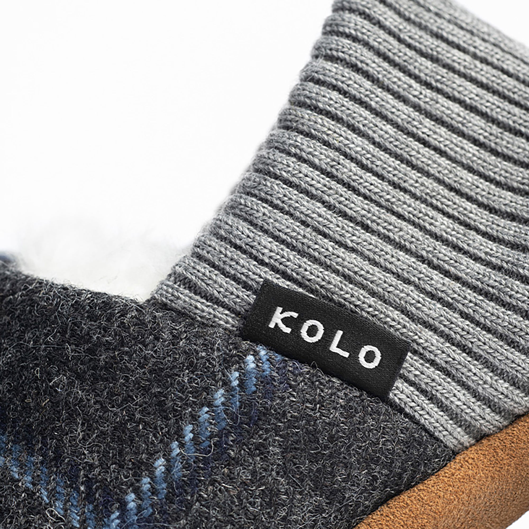 Finn Tweed House Shoes - Warm Fur Lined Indoor Slippers for Men & Women - Cozy Home Comfort for Winter & Relaxation