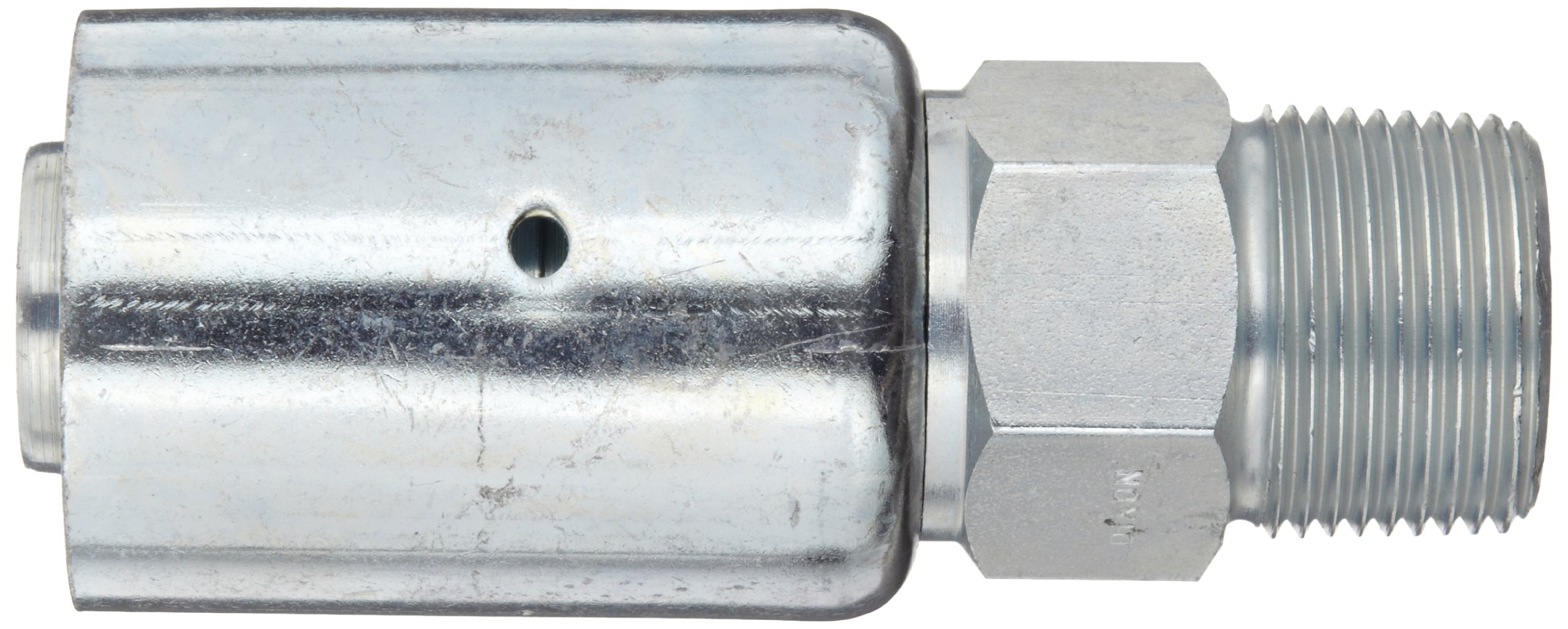 Dixon Holedall 16P3 Plated Carbon Steel Hose Fitting - 1
