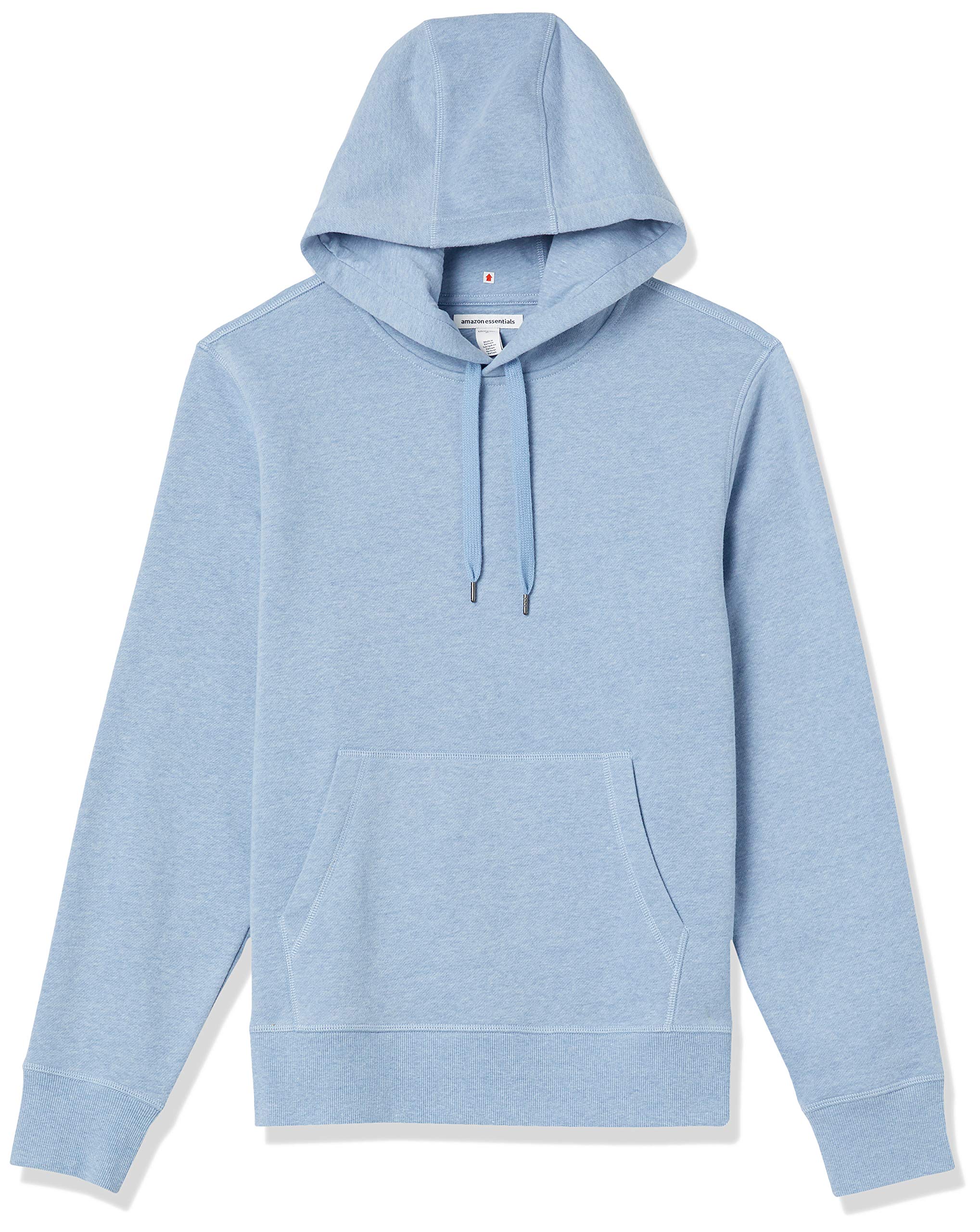 Amazon Essentials Men's Hooded Fleece Sweatshirt - Soft & Warm Pullover for Casual Wear, Outdoor Activities & Layering in Cold Weather