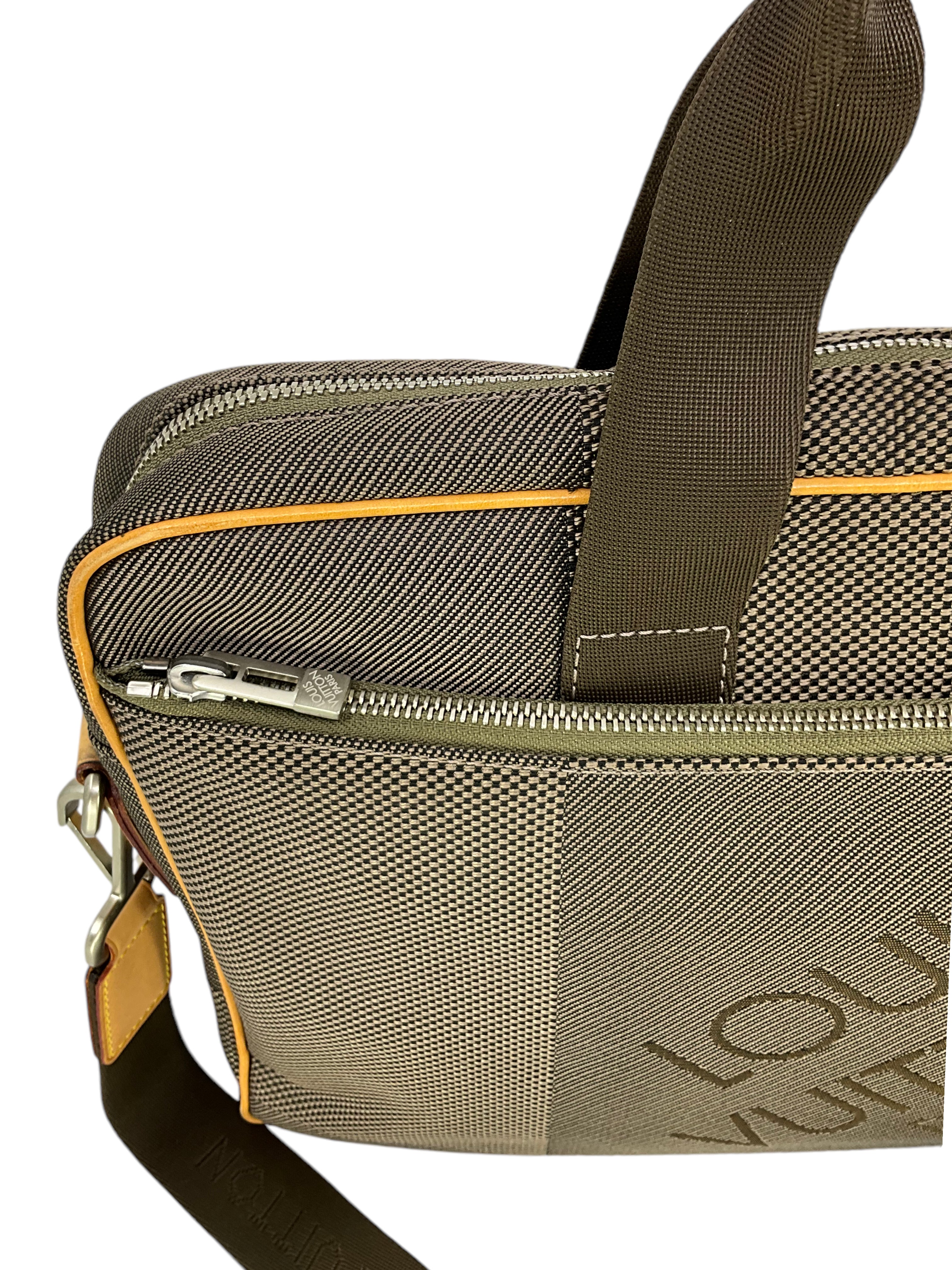 Louis Vuitton Damier Geant Associe PM Terre Crossbody Bag - Stylish & Durable Designer Handbag for Women, Perfect for Work, Travel & Everyday Use