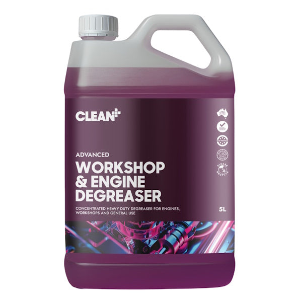 Clean Plus Advanced Workshop & Engine Degreaser - Heavy Duty Formula for Automotive, Marine & Industrial Use - Perfect for Garage, DIY & Professional Cleaning