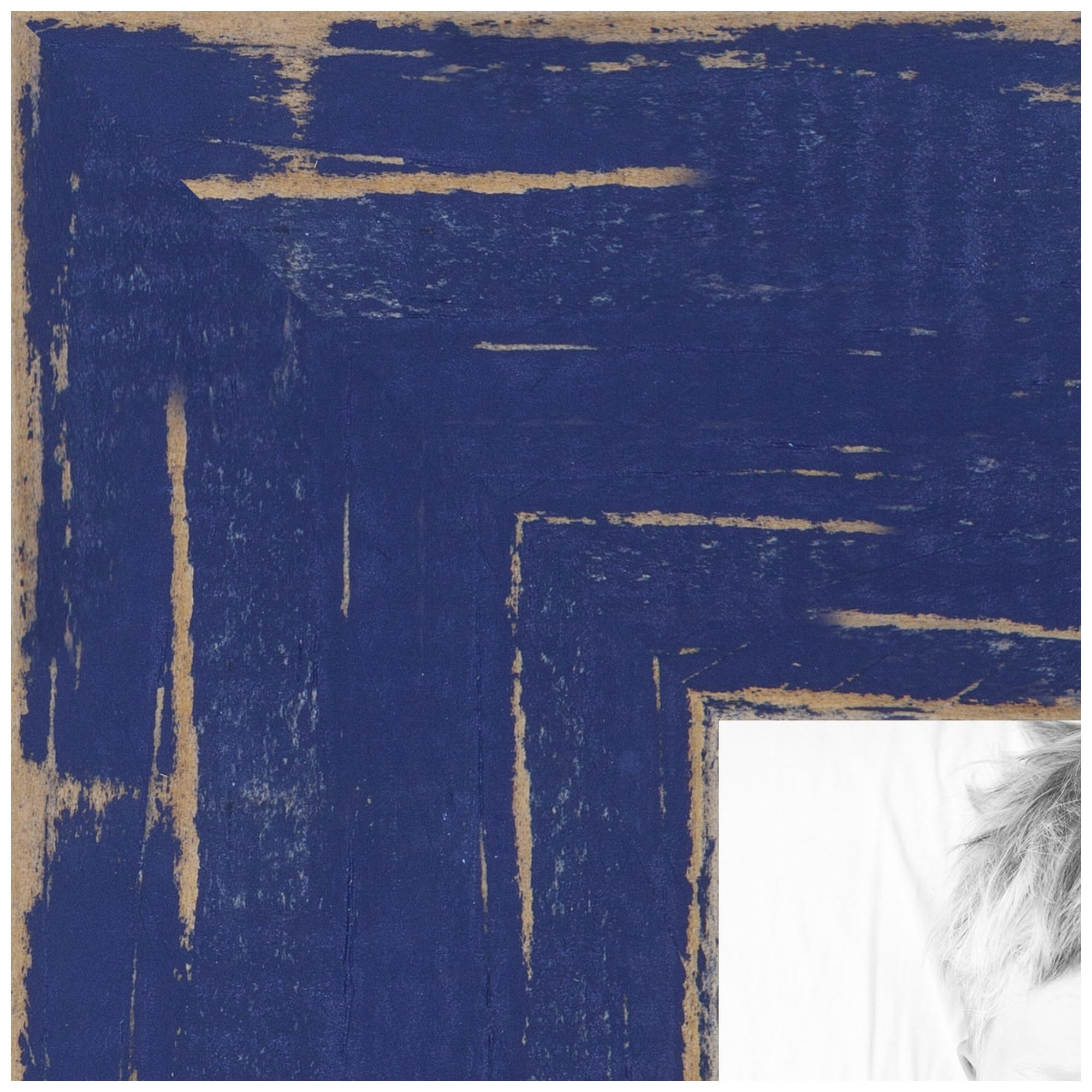 ArtToFrames 24x48 Inch Navy Blue Wood Picture Frame - 1.5 Inch Custom Poster Frame for Wall Art, Photos, and Posters - Includes Economy Acrylic - Perfect for Home Decor, Office, Gallery Displays, and Gift Giving